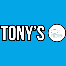 Tony's Fish Bar  logo.